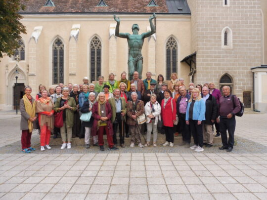 Gruppenfoto Kulturausflug 2022 (c) Verein Klimt am Attersee