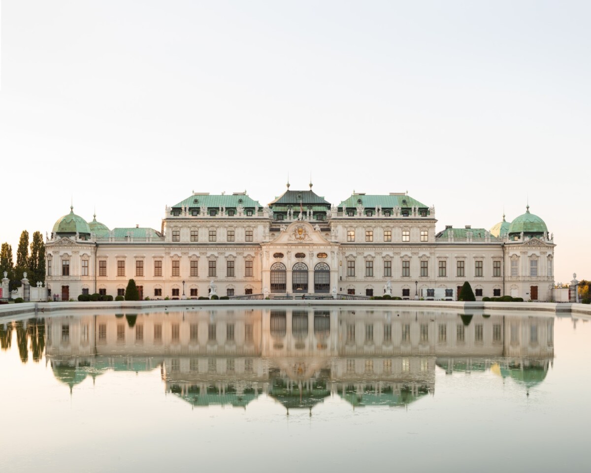 Oberes Belvedere, Außenansicht, Foto: Lukas Schaller ©Belvedere, Wien







